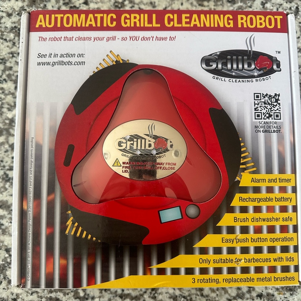 Automatic Grill Cleaning Robot still in box